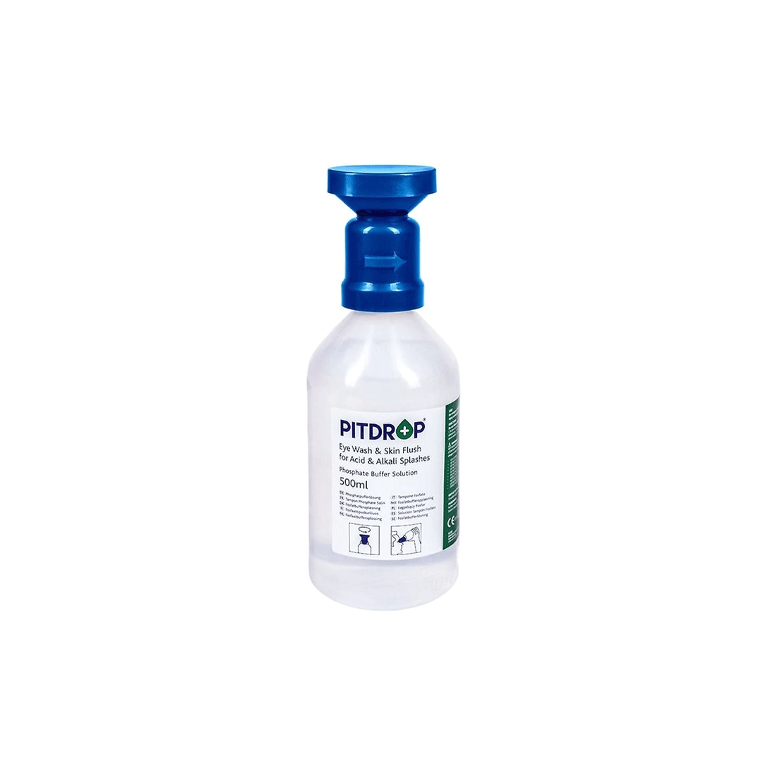 Pitdrop® Kimyasal Göz Yıkama Solüsyonu (Duşu) 500 ML